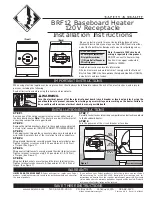 Cadet BRF12 Installation Instructions предпросмотр