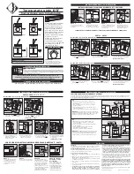 Предварительный просмотр 2 страницы Cadet BTF1 Installation Instructions