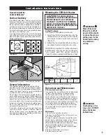 Предварительный просмотр 3 страницы Cadet CEH-003M Owner'S Manual