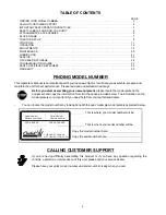 Preview for 2 page of Cadet CLT-180 Operator'S Manual