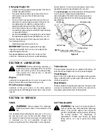 Preview for 23 page of Cadet CLT-542H Operator'S Manual