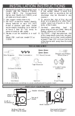 Предварительный просмотр 3 страницы Cadet COM-PAK MAX CM192 Owner'S Manual