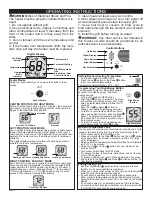 Preview for 6 page of Cadet Energy Plus CE083T Owner'S Manual