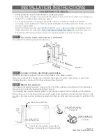 Предварительный просмотр 4 страницы Cadet Energy Plus CEC163TW Owner'S Manual