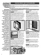 Preview for 6 page of Cadet NLW302TW Owner'S Manual