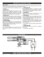 Предварительный просмотр 2 страницы Cadet RM108 Owner'S Manual