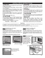 Предварительный просмотр 3 страницы Cadet RM108 Owner'S Manual