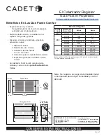 Предварительный просмотр 7 страницы Cadet RM108 Owner'S Manual