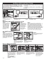 Предварительный просмотр 2 страницы Cadet SBFT2 Installation Instructions Manual