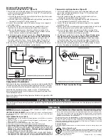 Предварительный просмотр 2 страницы Cadet SBFT2 Installation Instructions