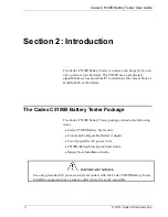 Preview for 11 page of Cadex BatteryStore C5100B User Manual