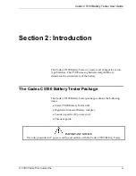 Preview for 11 page of Cadex C5100 User Manual