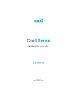 Cadi.Sense Wireless Thermometer User Manual preview