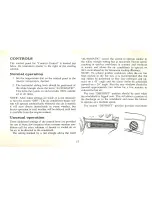 Предварительный просмотр 18 страницы Cadillac 1965 Fleetwood Seventy-Five Owner'S Manual