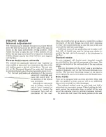 Предварительный просмотр 24 страницы Cadillac 1965 Fleetwood Seventy-Five Owner'S Manual