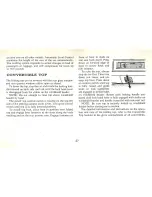 Предварительный просмотр 28 страницы Cadillac 1965 Fleetwood Seventy-Five Owner'S Manual