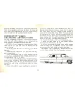 Предварительный просмотр 36 страницы Cadillac 1965 Fleetwood Seventy-Five Owner'S Manual