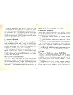 Предварительный просмотр 38 страницы Cadillac 1965 Fleetwood Seventy-Five Owner'S Manual