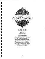 Preview for 119 page of Cadillac 1967 Calais Coupe Data Book