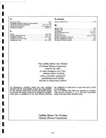 Предварительный просмотр 127 страницы Cadillac 1967 VVI Data Book