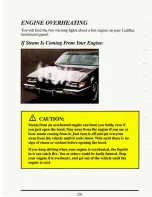 Предварительный просмотр 249 страницы Cadillac 1993 DeVille Owners Literature