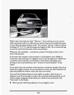 Предварительный просмотр 217 страницы Cadillac 1994 DeVille Owners Literature