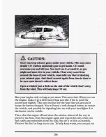 Предварительный просмотр 219 страницы Cadillac 1994 DeVille Owners Literature