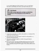 Предварительный просмотр 233 страницы Cadillac 1994 DeVille Owners Literature