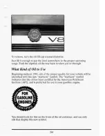 Предварительный просмотр 274 страницы Cadillac 1994 DeVille Owners Literature