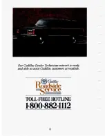 Предварительный просмотр 357 страницы Cadillac 1994 DeVille Owners Literature