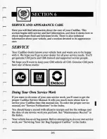Предварительный просмотр 253 страницы Cadillac 1994 Eldorado Owners Literature