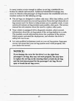 Preview for 50 page of Cadillac 1994 Seville Owners Literature