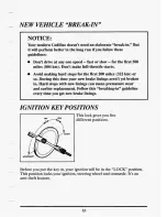 Preview for 96 page of Cadillac 1994 Seville Owners Literature