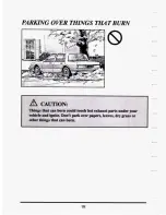 Preview for 111 page of Cadillac 1994 Seville Owners Literature