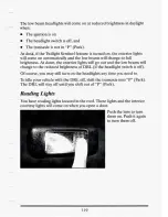 Preview for 132 page of Cadillac 1994 Seville Owners Literature