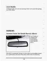 Preview for 133 page of Cadillac 1994 Seville Owners Literature