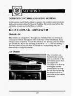 Preview for 166 page of Cadillac 1994 Seville Owners Literature