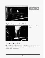 Preview for 324 page of Cadillac 1994 Seville Owners Literature