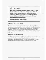 Preview for 59 page of Cadillac 1995 De Ville Owners Literature