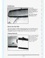 Preview for 131 page of Cadillac 1995 De Ville Owners Literature