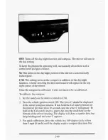 Preview for 133 page of Cadillac 1995 De Ville Owners Literature