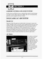 Preview for 170 page of Cadillac 1995 De Ville Owners Literature