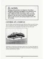 Preview for 198 page of Cadillac 1995 De Ville Owners Literature