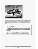 Preview for 212 page of Cadillac 1995 De Ville Owners Literature