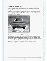 Preview for 221 page of Cadillac 1995 De Ville Owners Literature