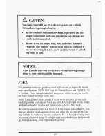 Preview for 271 page of Cadillac 1995 De Ville Owners Literature