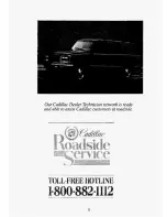 Preview for 357 page of Cadillac 1995 De Ville Owners Literature