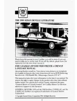 Предварительный просмотр 13 страницы Cadillac 1995 DeVille Owners Literature