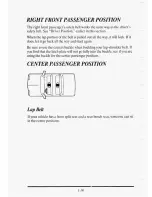 Предварительный просмотр 49 страницы Cadillac 1995 DeVille Owners Literature