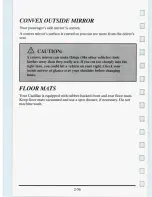 Предварительный просмотр 130 страницы Cadillac 1995 Fleetwood Owners Literature